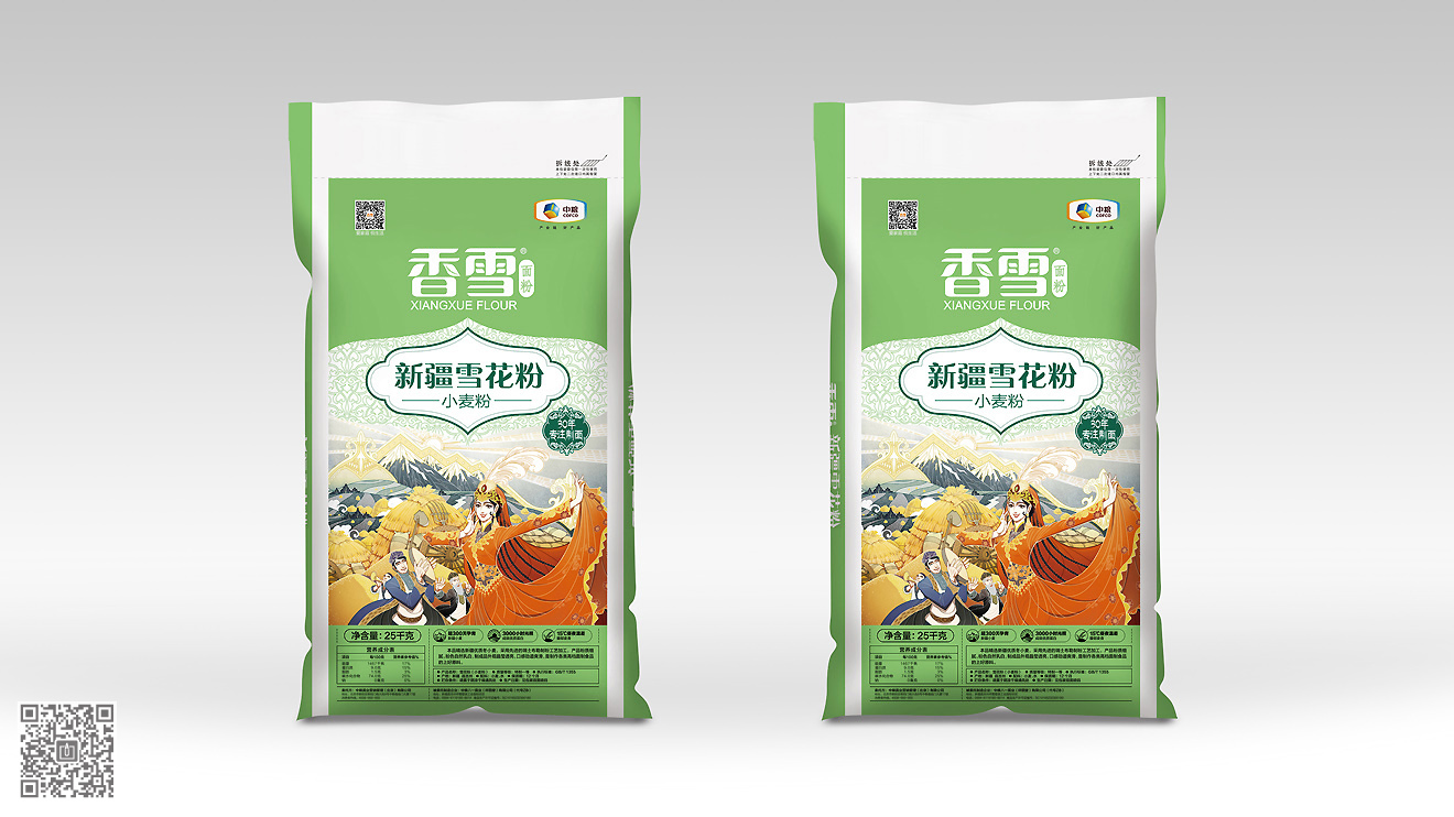 中糧面粉包裝設(shè)計(jì)與插畫(huà)繪制二